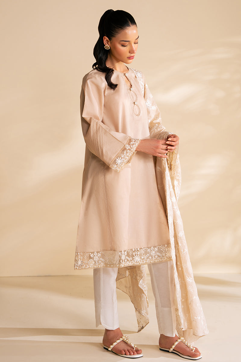 SAND STONE-2 PC (SHIRT & DUPATTA)