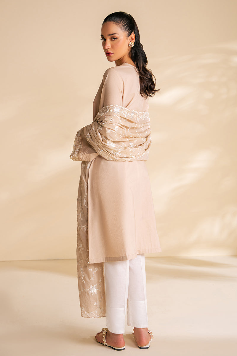 SAND STONE-2 PC (SHIRT & DUPATTA)