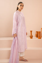 BLUSH CASCADE-2 PC (SHIRT & DUPATTA)