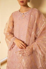 ROSE GLEAM-3 PC (SHIRT, TROUSER & DUPATTA)