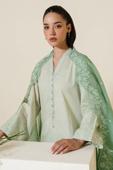 PISTACHIO FERN-2 PC (SHIRT & DUPATTA)