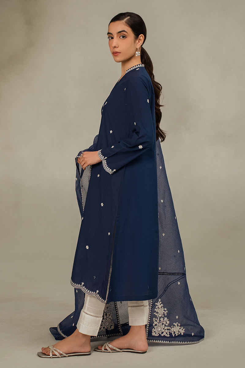 MIDNIGHT PEARL-2 PIECE (SHIRT & DUPATTA)