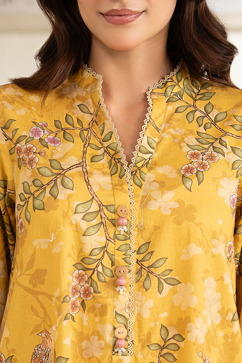 MELLOW BLOOM-2PC (SHIRT & TROUSER)