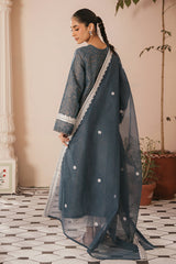 MIDNIGHT SKY-2 PIECE (SHIRT & DUPATTA)