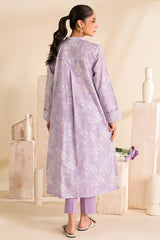 MAUVE DREAM-3 PC PRINTED LAWN SUIT