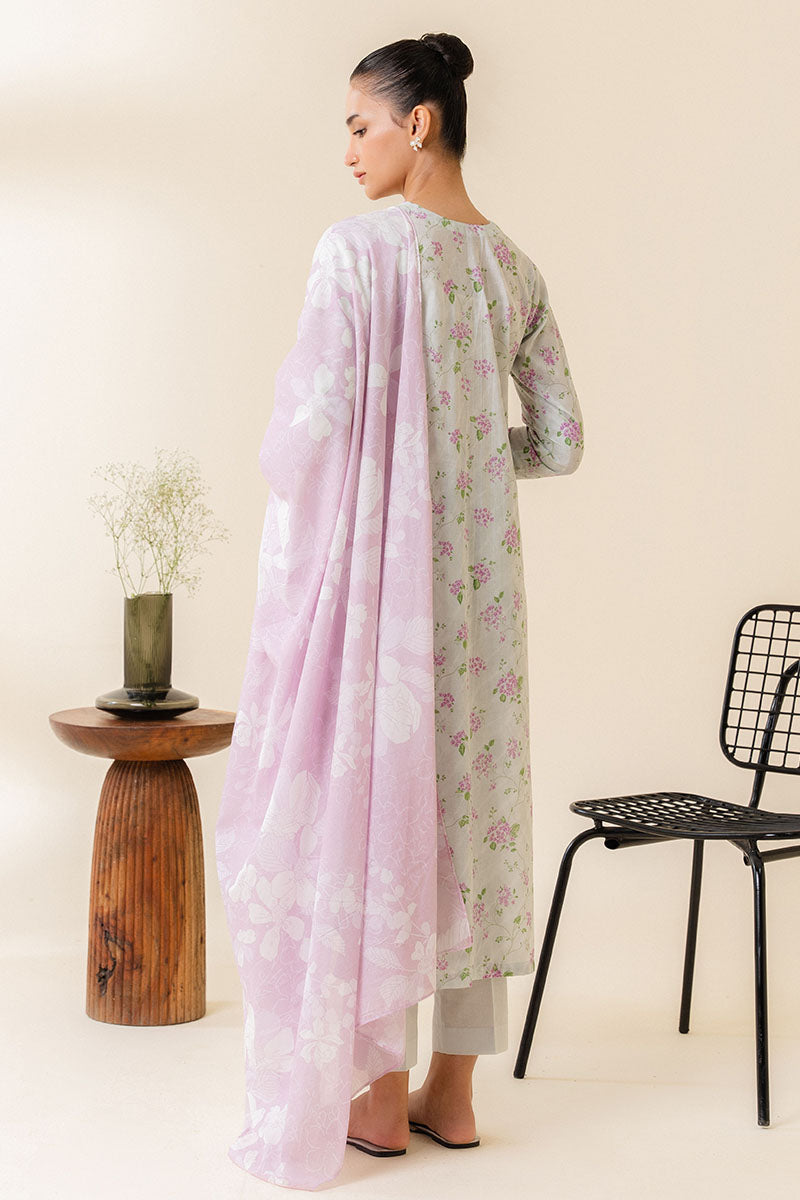 MYSTIC FLORA-3 PC PRINTED LAWN SUIT