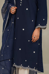 MIDNIGHT PEARL-2 PIECE (SHIRT & DUPATTA)