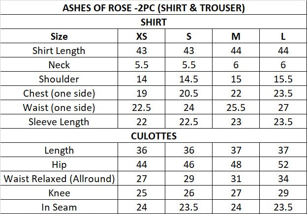 Size Guide