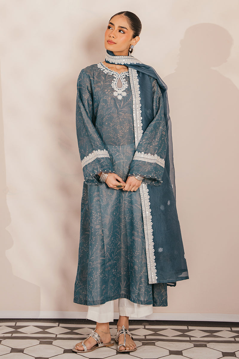 MIDNIGHT SKY-2 PIECE (SHIRT & DUPATTA)