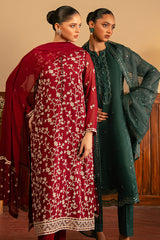 SAGE SYMPHONY-3 PC (SHIRT, TROUSER & DUPATTA)
