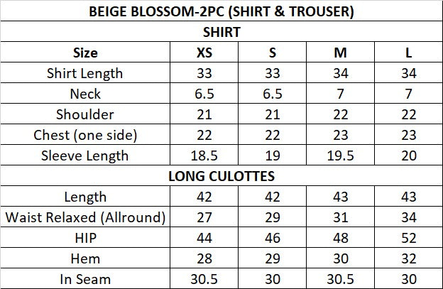 Size Guide