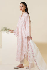 PETAL PINK-2 PC (SHIRT & DUPATTA)