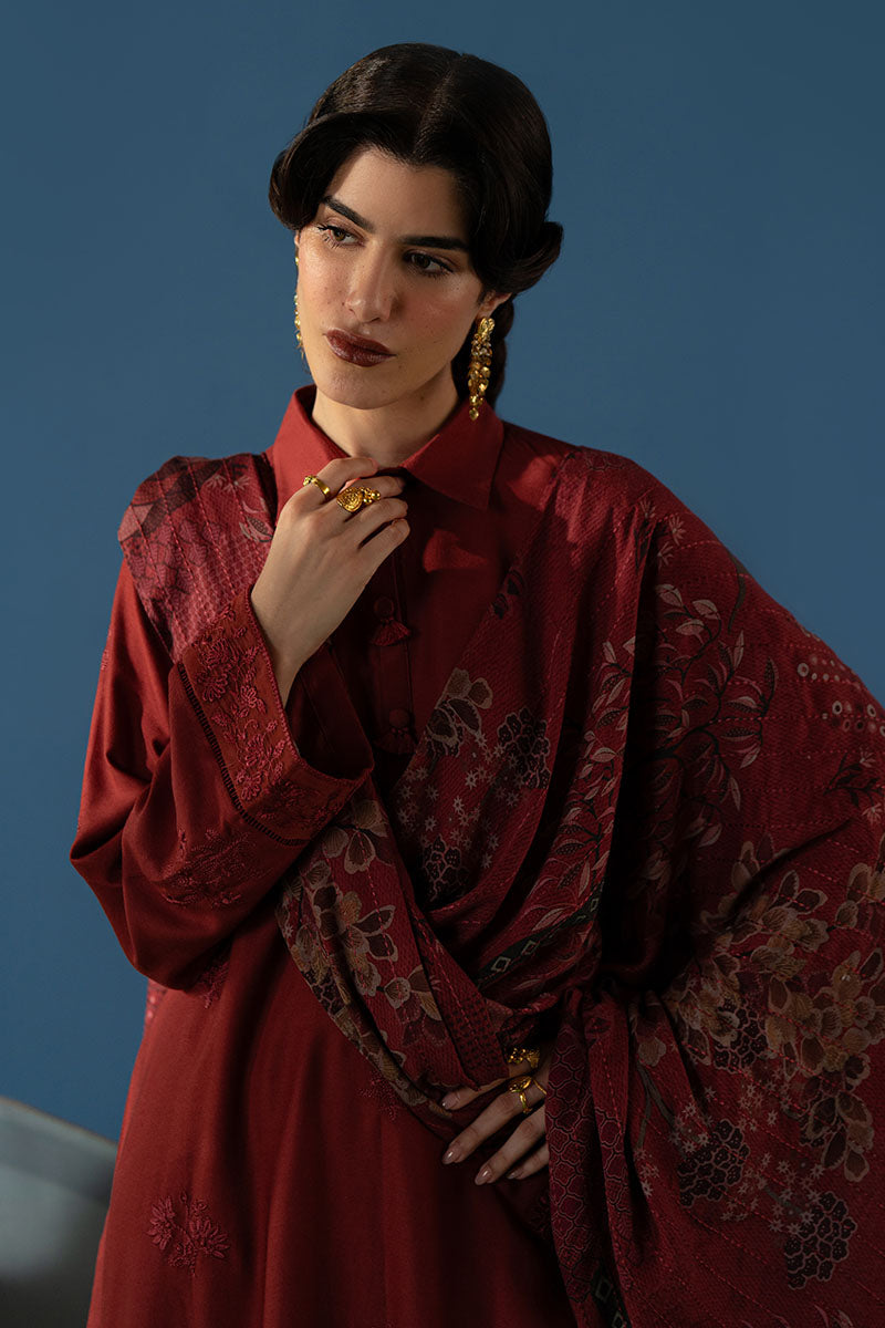 MYSTIC ROUGE-3 PC (SHIRT, TROUSER & DUPATTA)