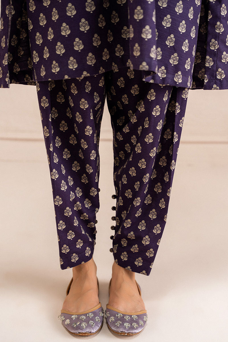 MYSTIC PLUM-2 PC (SHIRT & TROUSER)