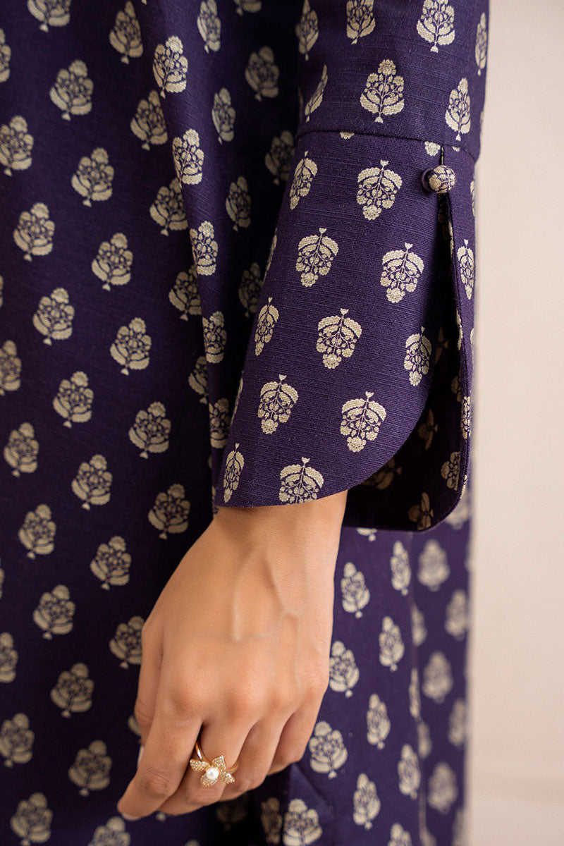 MYSTIC PLUM-2 PC (SHIRT & TROUSER)