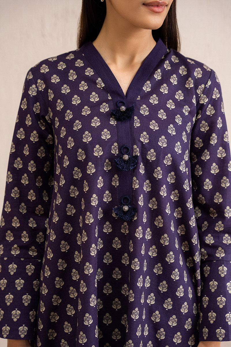 MYSTIC PLUM-2 PC (SHIRT & TROUSER)