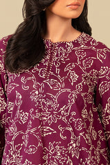 PURPLE HAZE-2 PIECE PRINTED SUIT