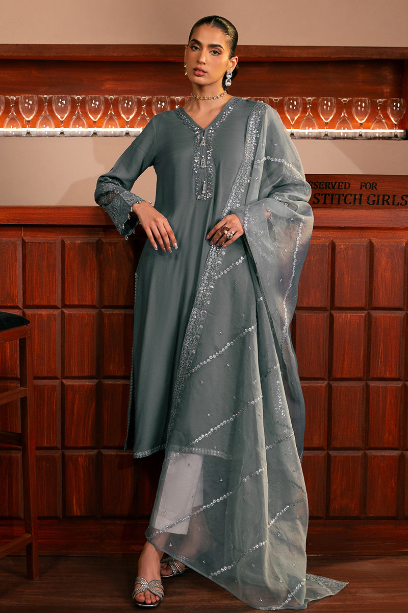 AQUA MIRAGE-2 PC (SHIRT & DUPATTA)