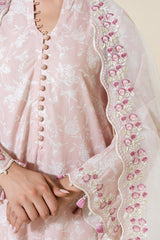 PETAL PINK-2 PC (SHIRT & DUPATTA)