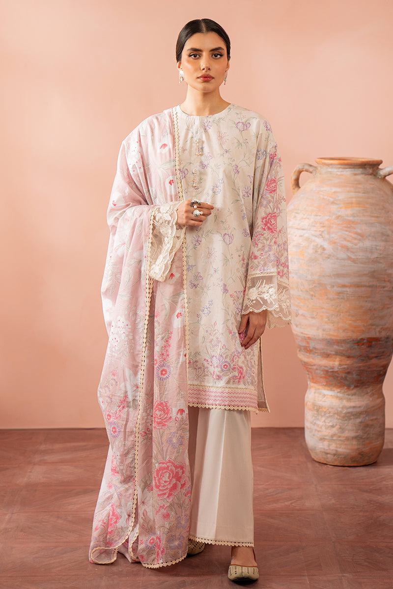 FLORAL GEM-3 PIECE PRINTED SUIT