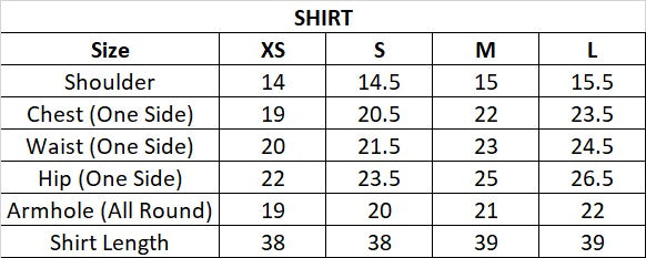 Size Guide