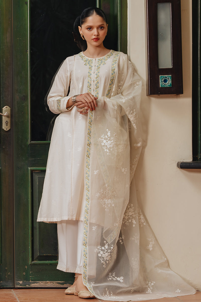 MOON FLOWER-2 PIECE (SHIRT & DUPATTA)