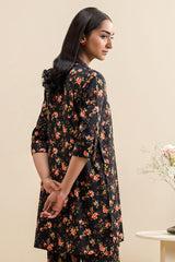 RAVEN CHARM-2 PC PRINTED LINEN SUIT