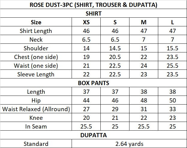 Size Guide