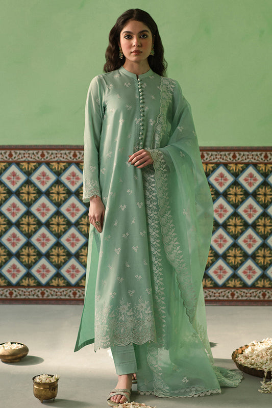 FLORAL WAVE-3 PIECE CHIKANKARI SUIT