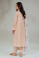 TROPICAL SHINE-3 PIECE (SHIRT,TROUSER AND DUPATTA)