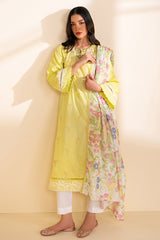 FLORESCENT GLOW-2 PC (SHIRT & DUPATTA)