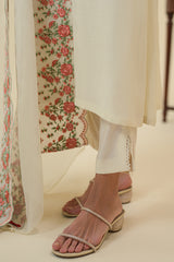 WHITE SWAN-2PC (SHIRT & DUPATTA)