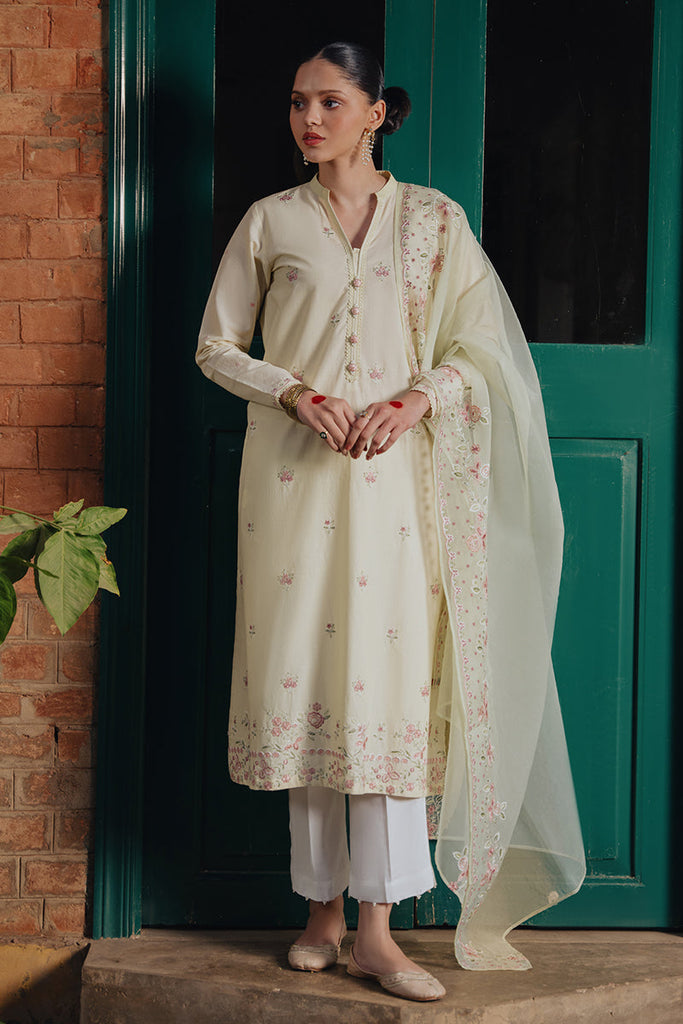 FLORA HEAVEN-2 PC (SHIRT & DUPATTA)
