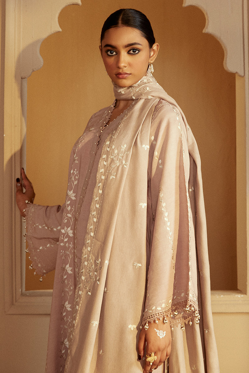 MOONLIGHT MUSE-3 PC MARINA EMBROIDERED SUIT