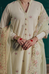 FLORA HEAVEN-2 PC (SHIRT & DUPATTA)