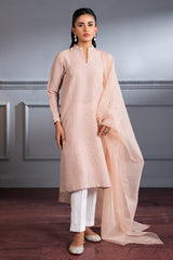 PALE PINK- 2 PC (SHIRT & DUPATTA)