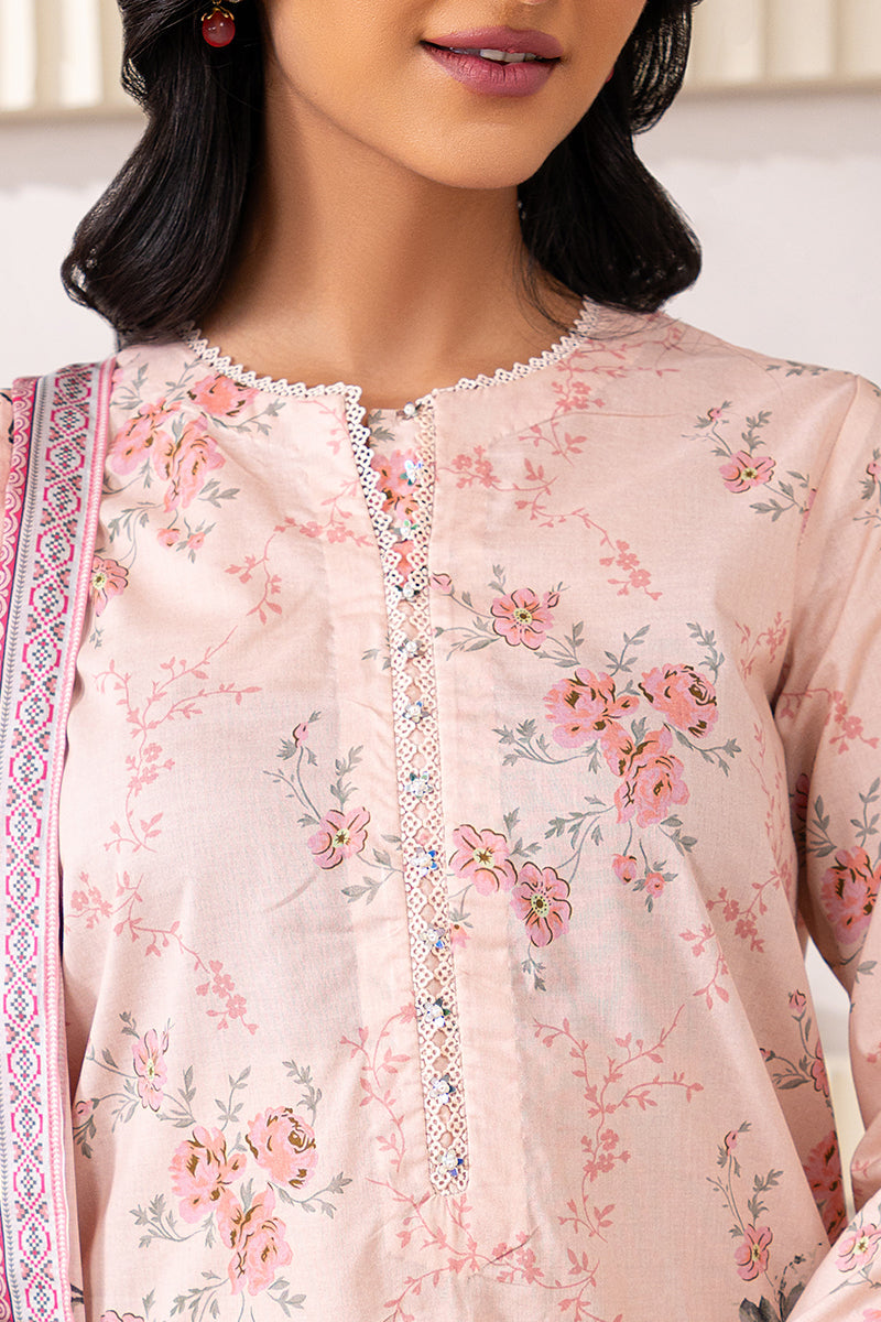 FLORAL FIESTA-3 PIECE PRINTED LAWN SUIT