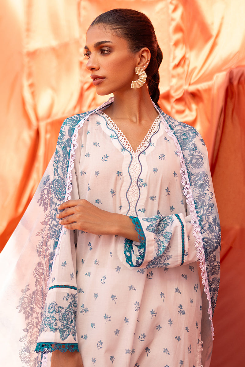 FLORET VOGUE-3 PIECE PRINTED LAWN SUIT