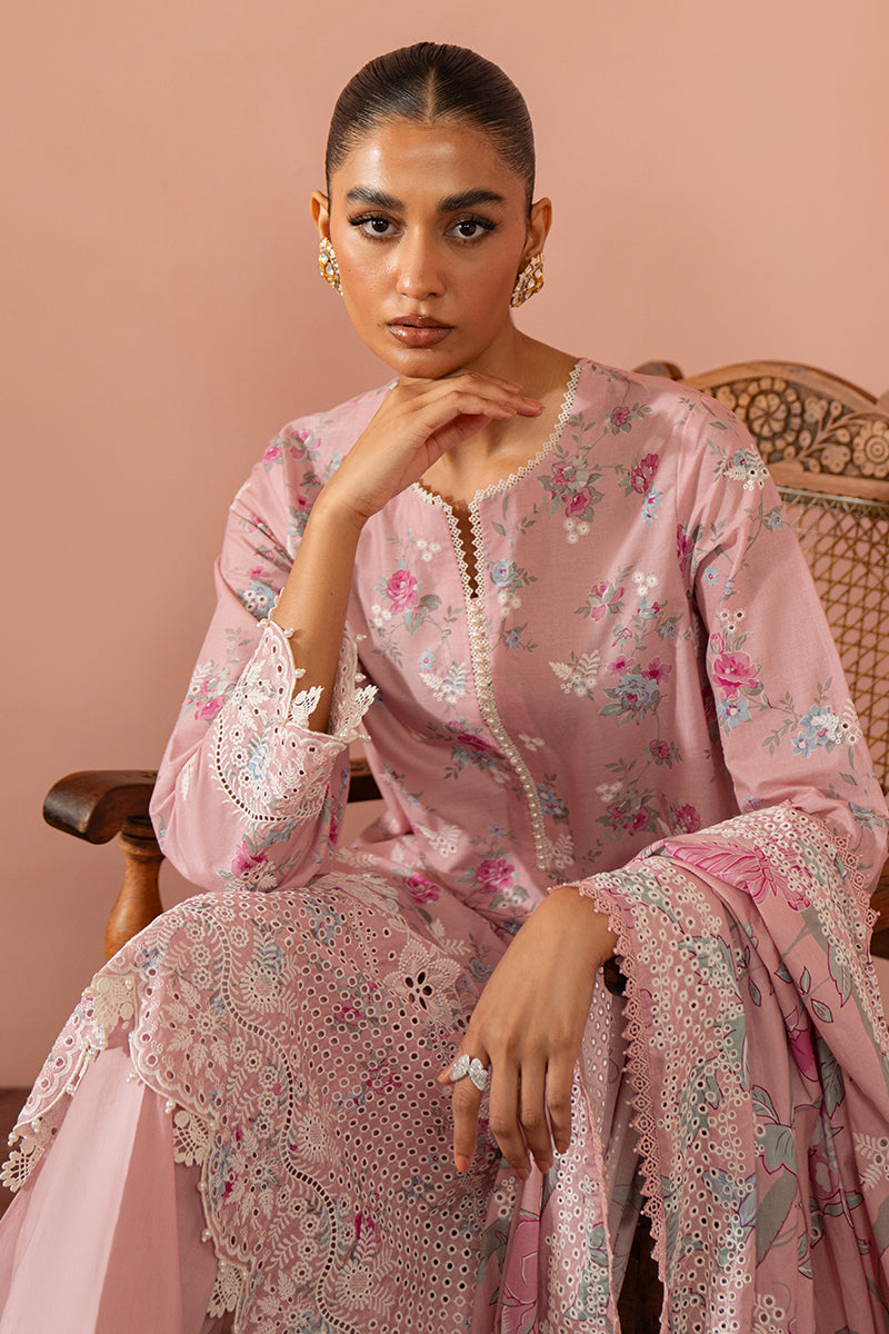 GARNET BLUSH-3 PC (SHIRT, DUPATTA & TROUSER)