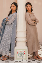 CLOUD BRUST-3 PIECE (SHIRT, TROUSER & DUPATTA)