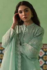 FLORAL WAVE-3 PIECE CHIKANKARI SUIT