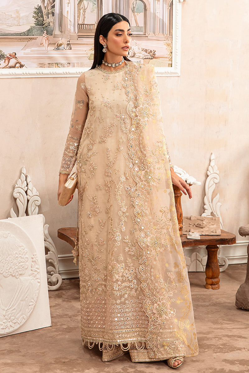 SUFFUSE TALE-3PC ORGANZA EMBROIDERED PRET Cross Stitch Intl SUFFUSE TALE-3PC ORGANZA EMBROIDERED PRET Cross Stitch Intl