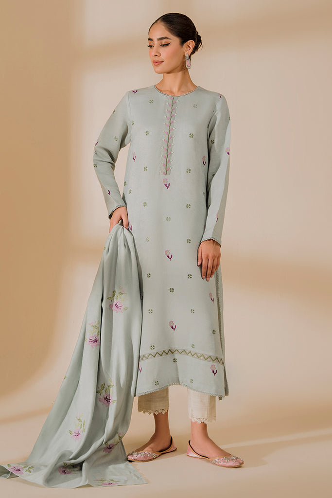 MOON FLOWER-2 PC (SHIRT & DUPATTA)