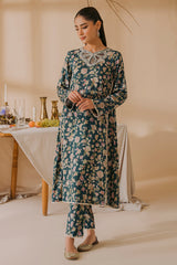 MOSS GREEN-2PC (SHIRT & TROUSER)