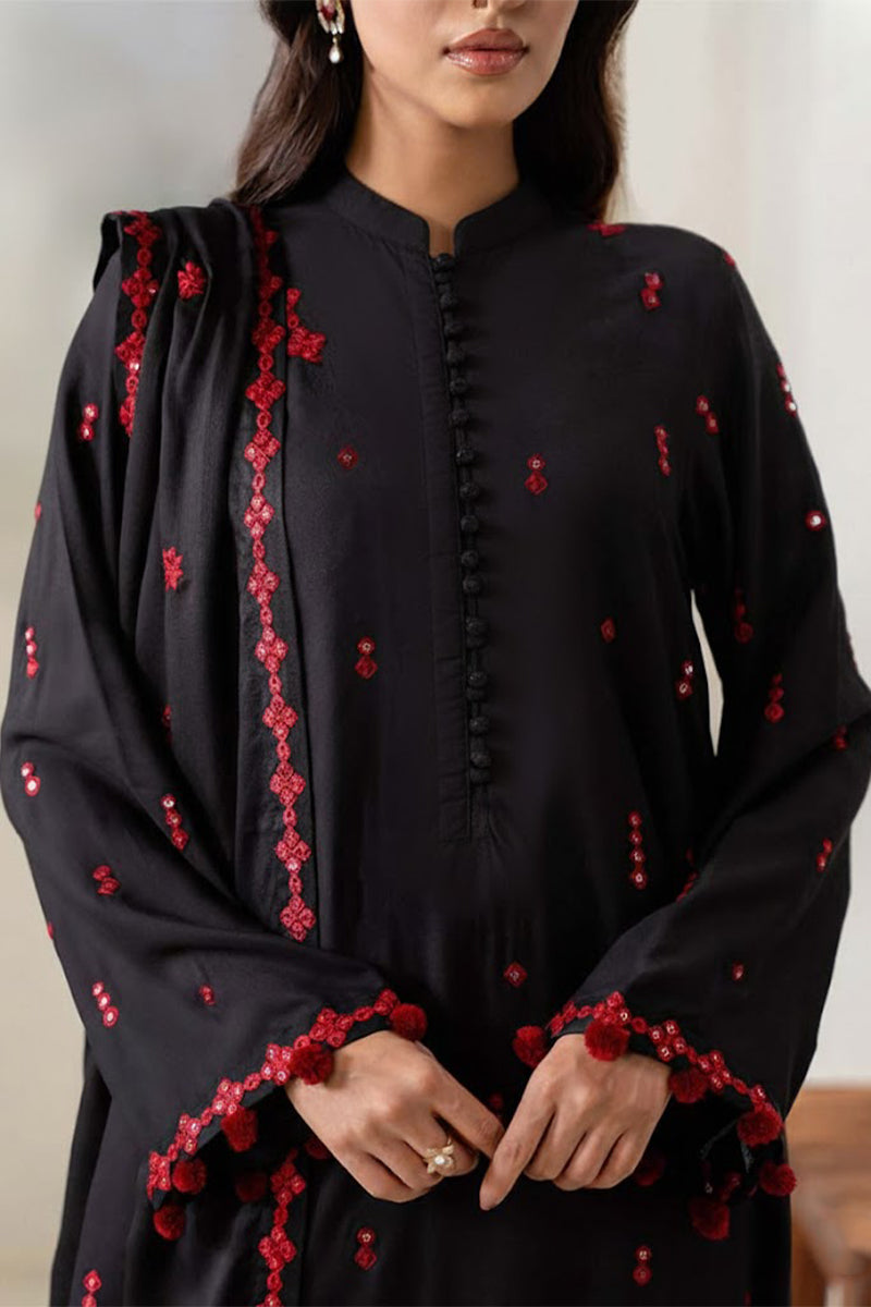 BLACK MUSE-2PC(SHIRT & DUPPATA)