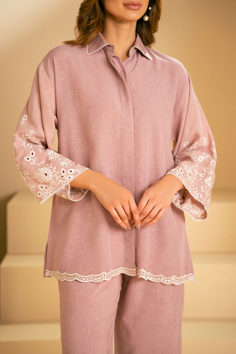 PALE PINK-2 PC (SHIRT & TROUSER)