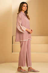 PALE PINK-2 PC (SHIRT & TROUSER)