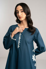 DEEP BLUE-2PC (SHIRT & TROUSER)