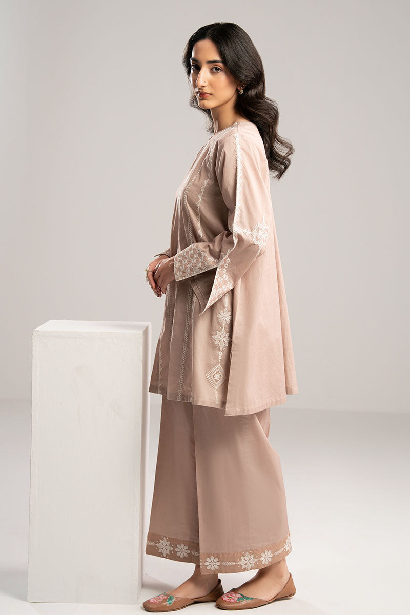 WHEAT WHITE-2PC (SHIRT & TROUSER)