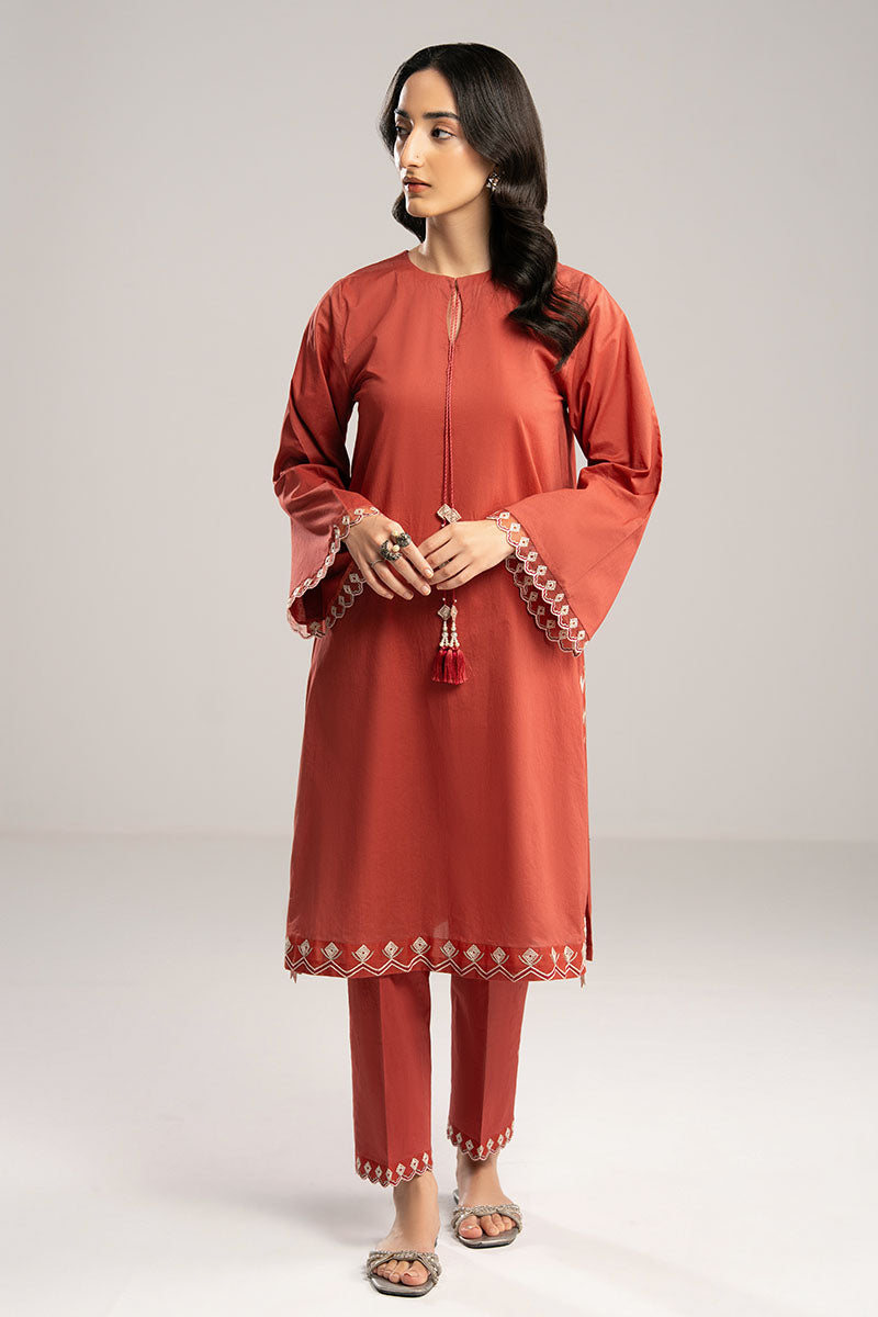 AUTUMN GLAZE-2PC (SHIRT & TROUSER)